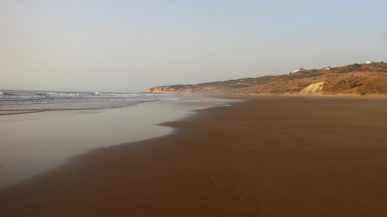 Plage Rmilat Asilah .au Maroc