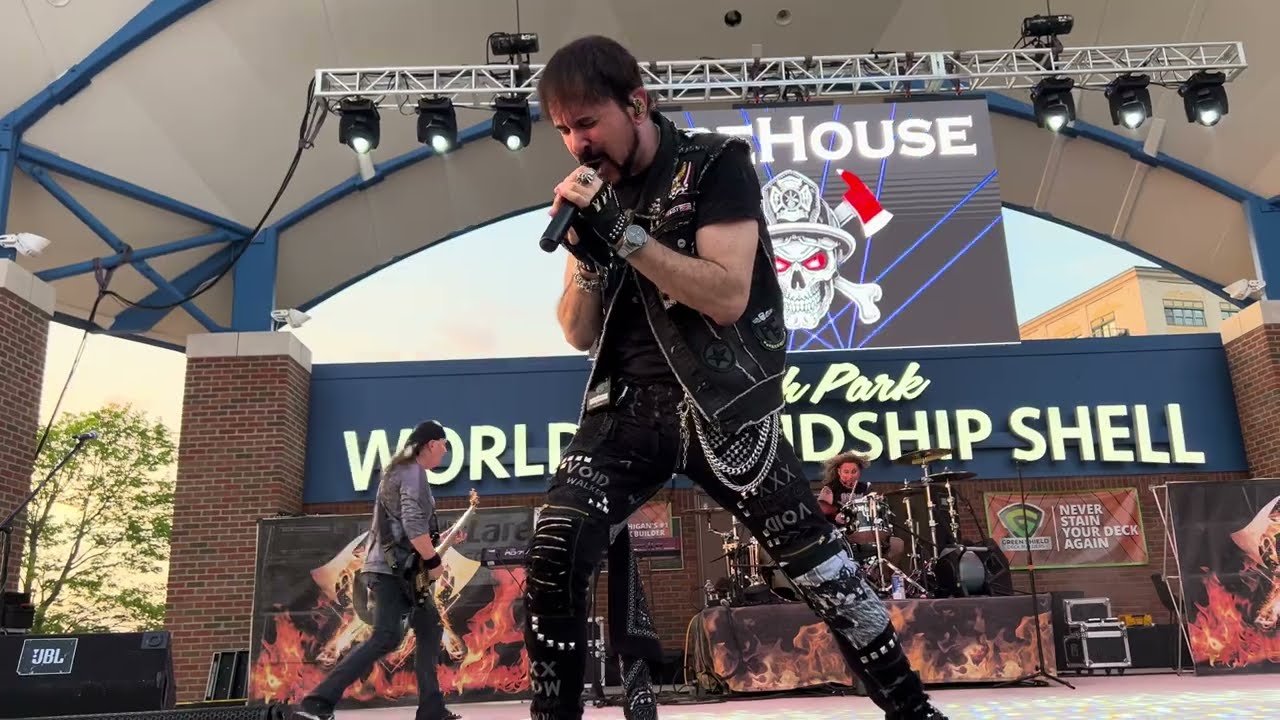 FireHouse LIVE 6/30/2023 Bill Leverty Guitar Solo Star Spangled Banner/Overnight Sensation