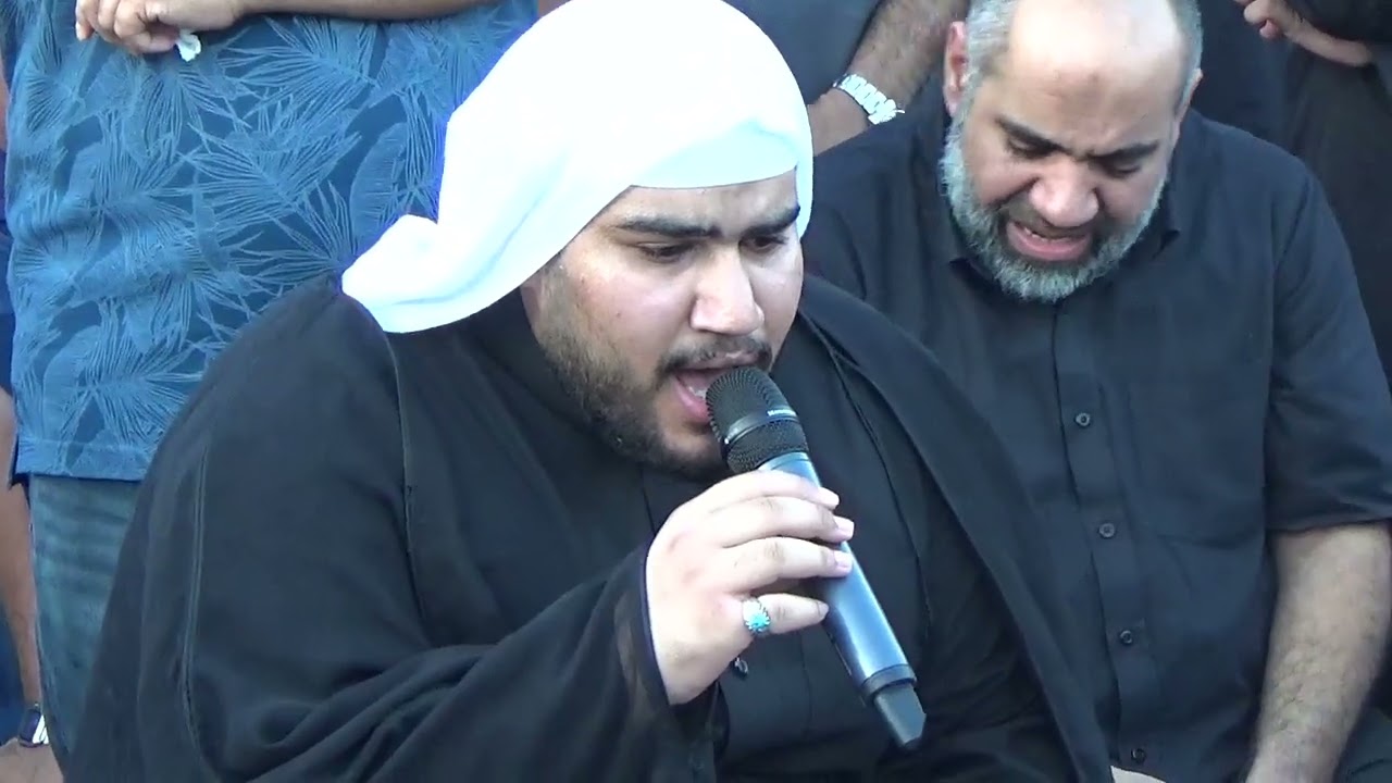 نعي حسيني - الملا محمد المرخي - كسار فاتحة خادم الحسين المرحوم السيد علي يوسف - 26 ذو الحجة 1443هـ