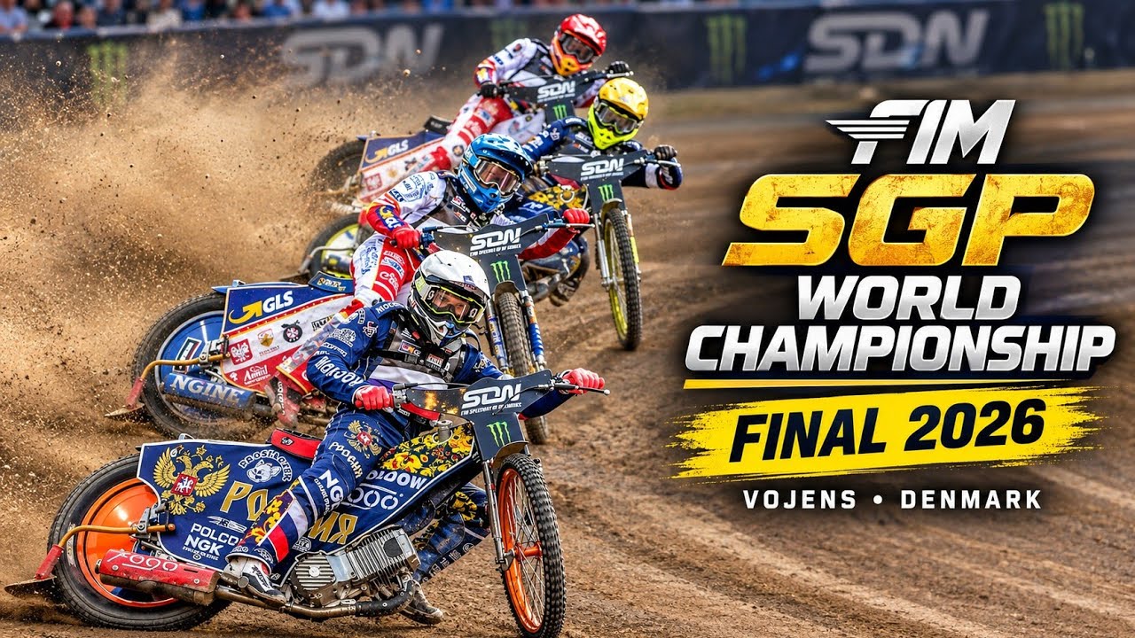 FIM SGP World Championship Round 9 Vojens | 2026 Final Highlights Denmark