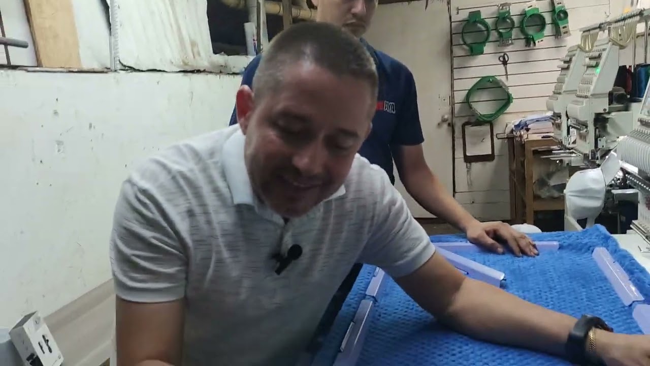 Como utilizar mi pantógrafo en máquina Bordadora como poner mi  mesa para bordar campo abierto