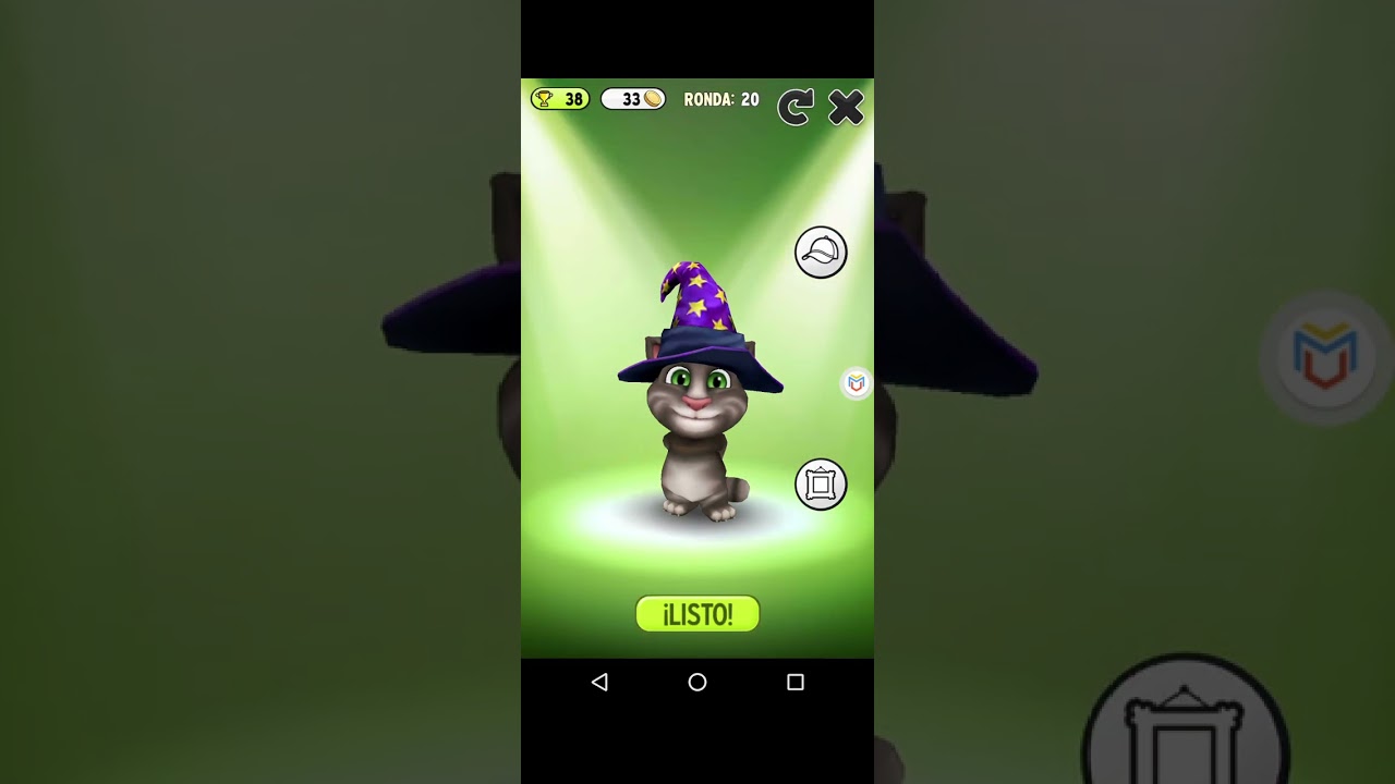 Minigames My Talking Tom - Dress Up