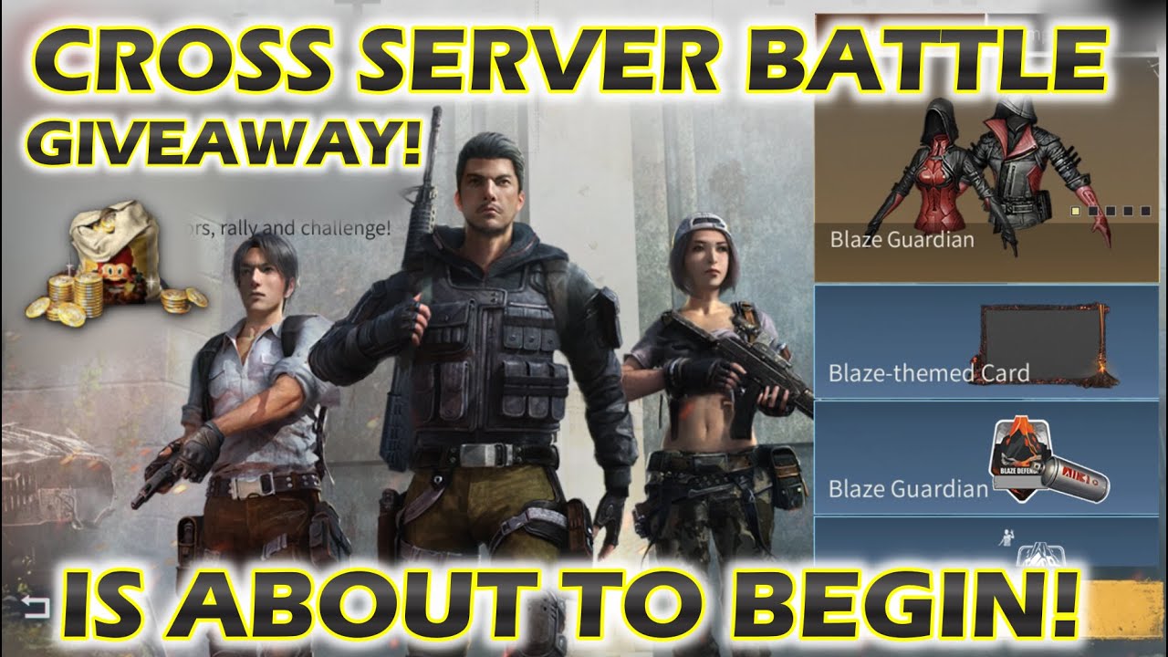 Lifeafter Cross Server Clash!! BIG BATTLE is about to begin, Fight for your Server! Shelter Showdown