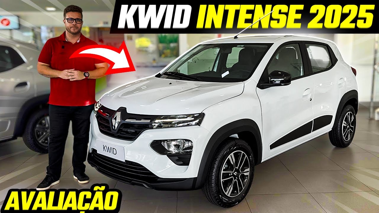 NOVO RENAULT KWID INTENSE 2025 - O KWID INTERMEDIARIO!