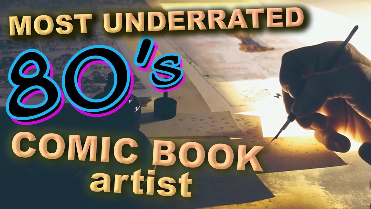 René Uilenbroek The BEST 1980s COMIC BOOK ARTIST you’ve NEVER HEARD OF !!