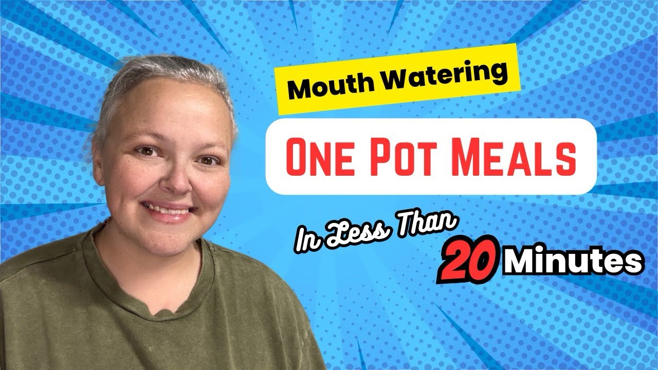 One Pot Meals Ready In Less Than 20 Minutes || Busy Night Family Meals