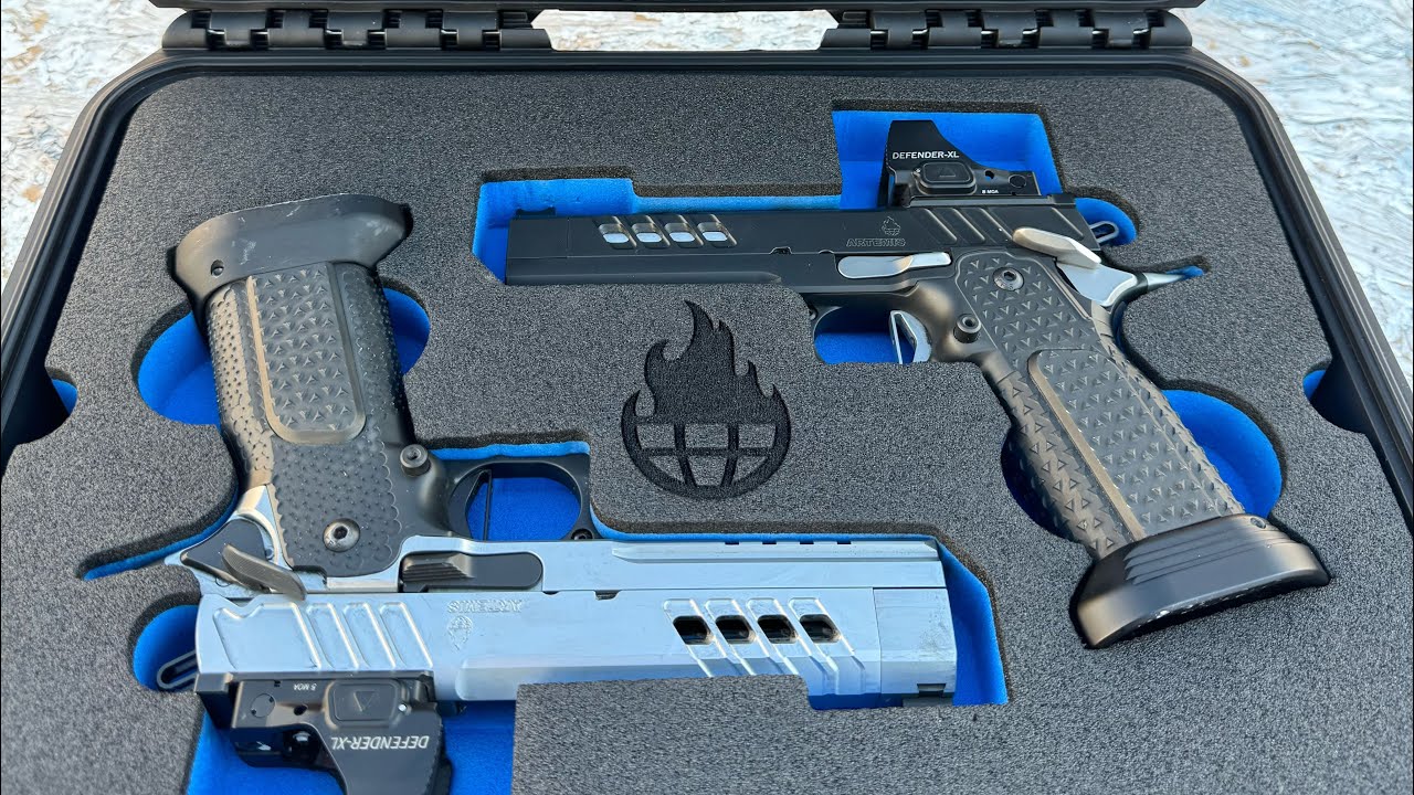 Новый пистолет в день покупки: распаковка Atlas Gunworks Artemis.