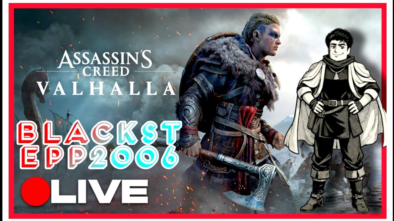 Assassin's creed valhalla☠️difícil🔴 Bora pra mais um jogo