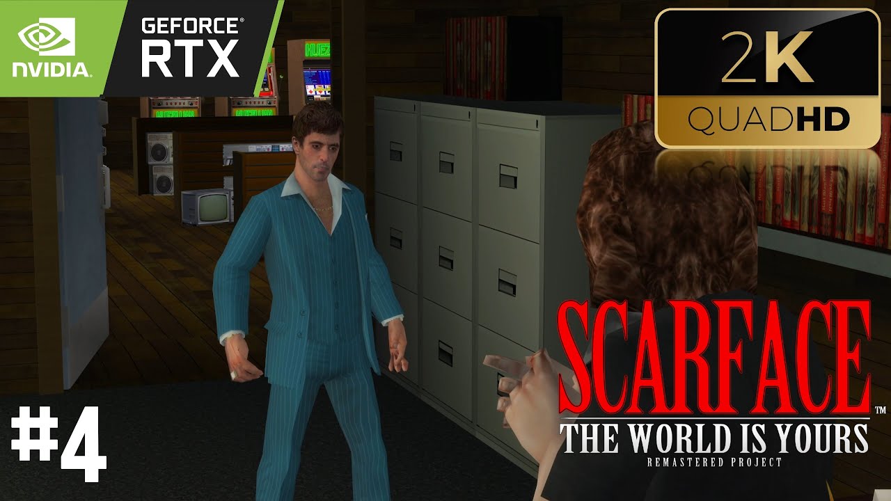 #4 Selling Drugs SCARFACE The World is Yours (Remastered Project 2022) FULL HD 4K TEXTURES