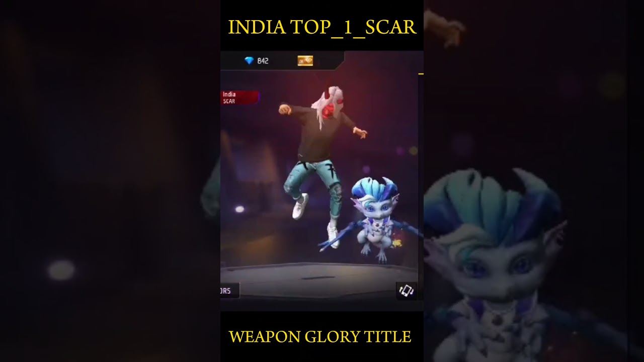 India no. 1 🔥 SCAR player 🔥 Super★Power || weapon glory glitch reveal #shorts #gaming #shortsfeed