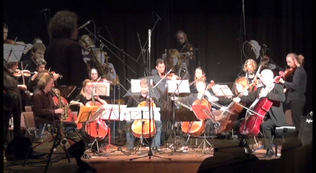 Cologne String Big Band feat. Roger Hanschel (sax) & Ernst Reijseger (cello)