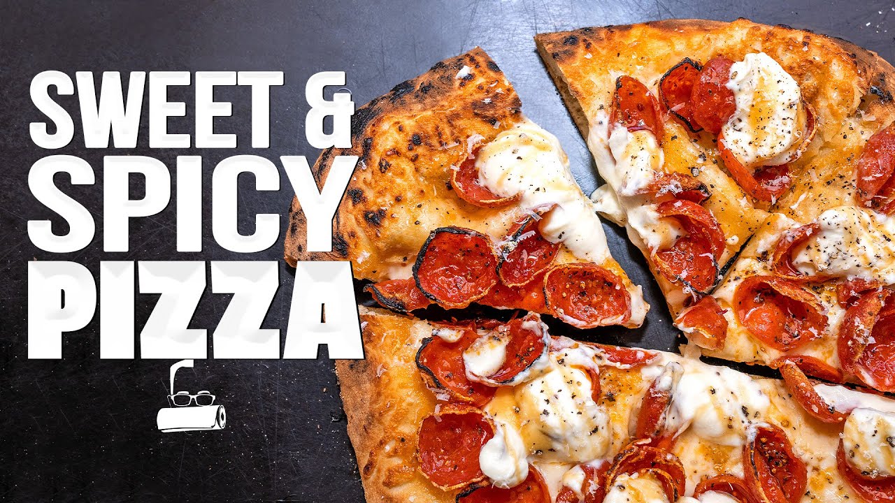 THE MOST INSANELY DELICIOUS SWEET & SPICY PIZZA...OMG! | SAM THE COOKING GUY