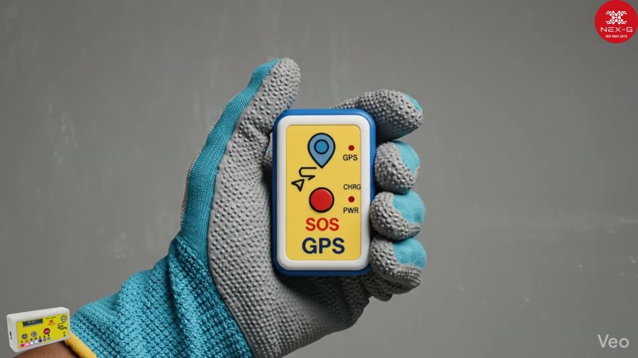 Lone Worker Safety Tracker | Industrial Worker Safety Tracker | Real-Time GPS + SOS Alert