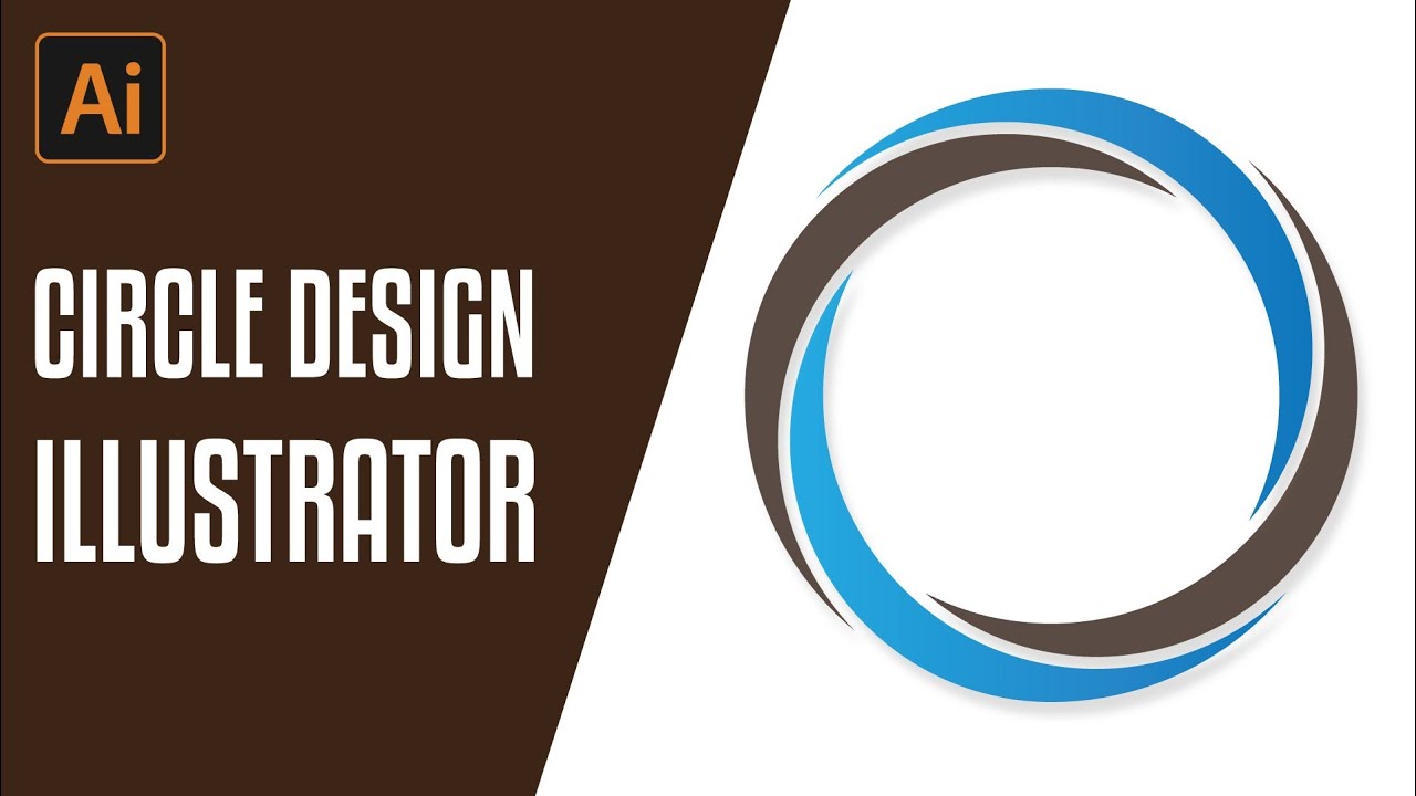 How to make a circle logo design in Adobe illustrator || Adobe illustrator tutorial