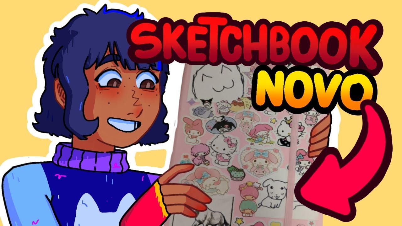 Bora decorar o meu sketchbook número #11 | @k3lly_draw 