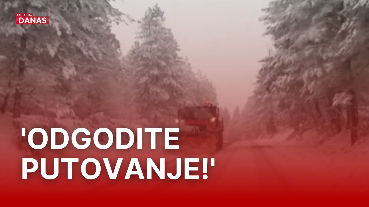 Kaos na cestama diljem Hrvatske! | RTL Danas
