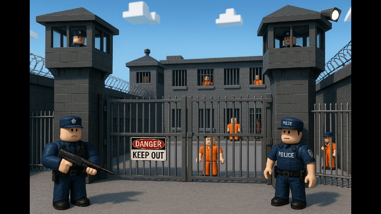 Kamery v&scaron;ude, opevňuju svoji věznici v Robloxu na 100% 🔥🎥 | My Prison 3