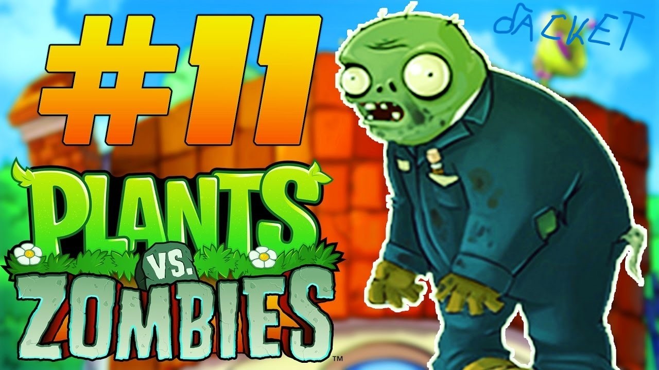 А Зомби любит играть в баскетбол Поиграл в Plants vs Zombies 11 серия