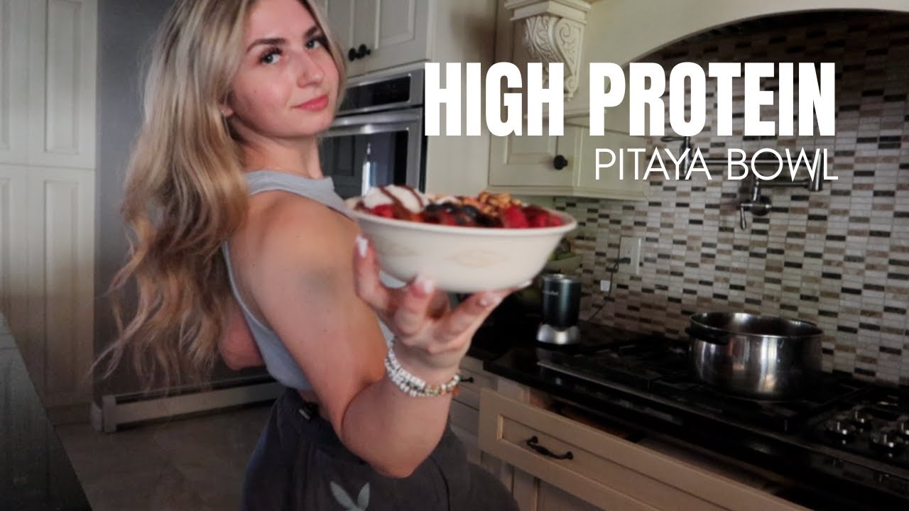 High Protein Pitaya Bowl For Muscle Growth And Weight Loss 