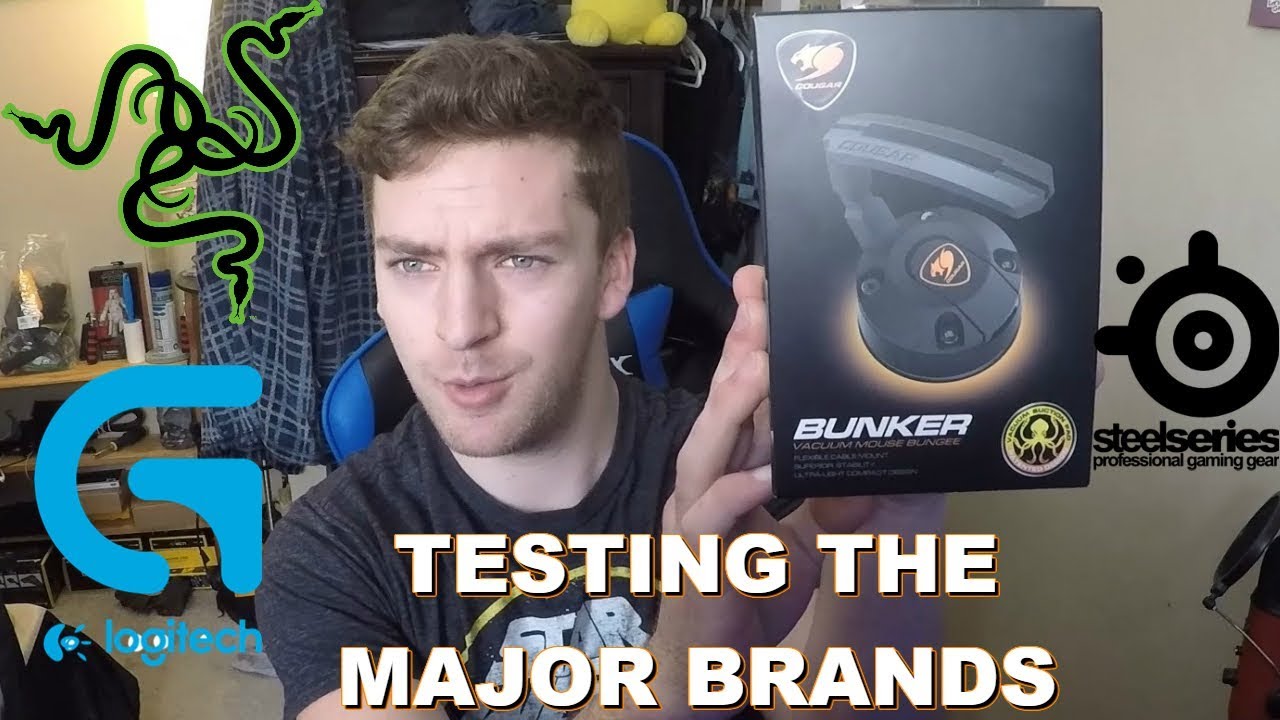 Unboxing: Cougar Bunker Mouse Bungee! Testing/Review