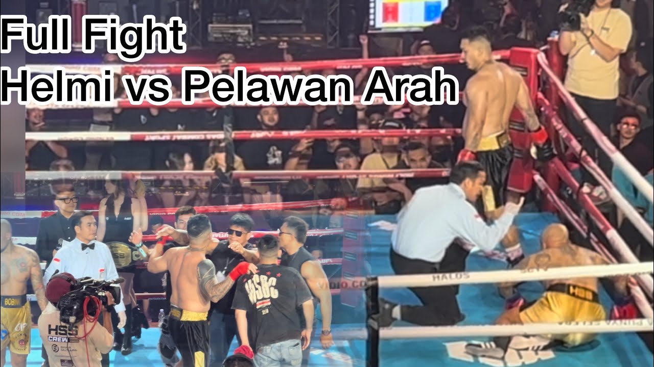 Holliwing Sport Show || Full Fight HELMI THEPAPAROCK VS BOTOL ( PELAWAN ARAH )