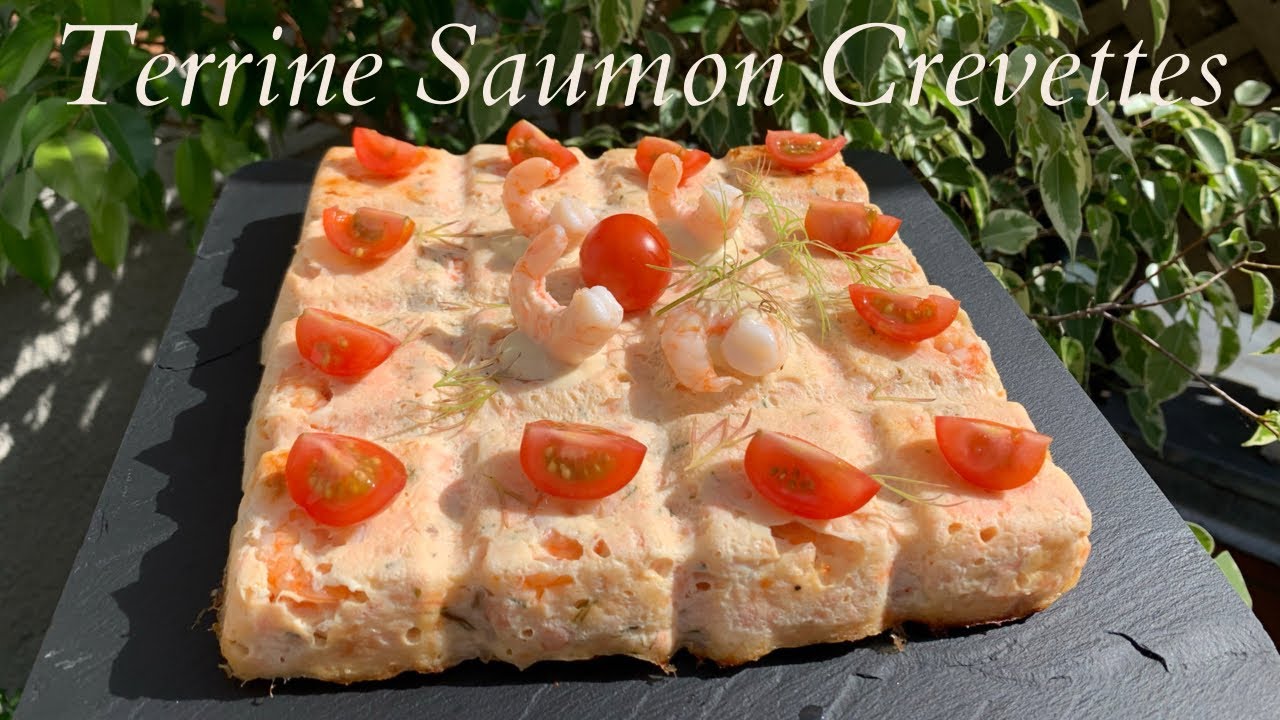 TERRINE DE SAUMON AUX CREVETTES : l'atelier culinaire Guy Demarle