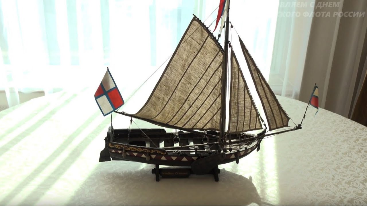 Ботик Петра I. Главный памятник Кремля - 300 лет.  Шедевр от VENARI