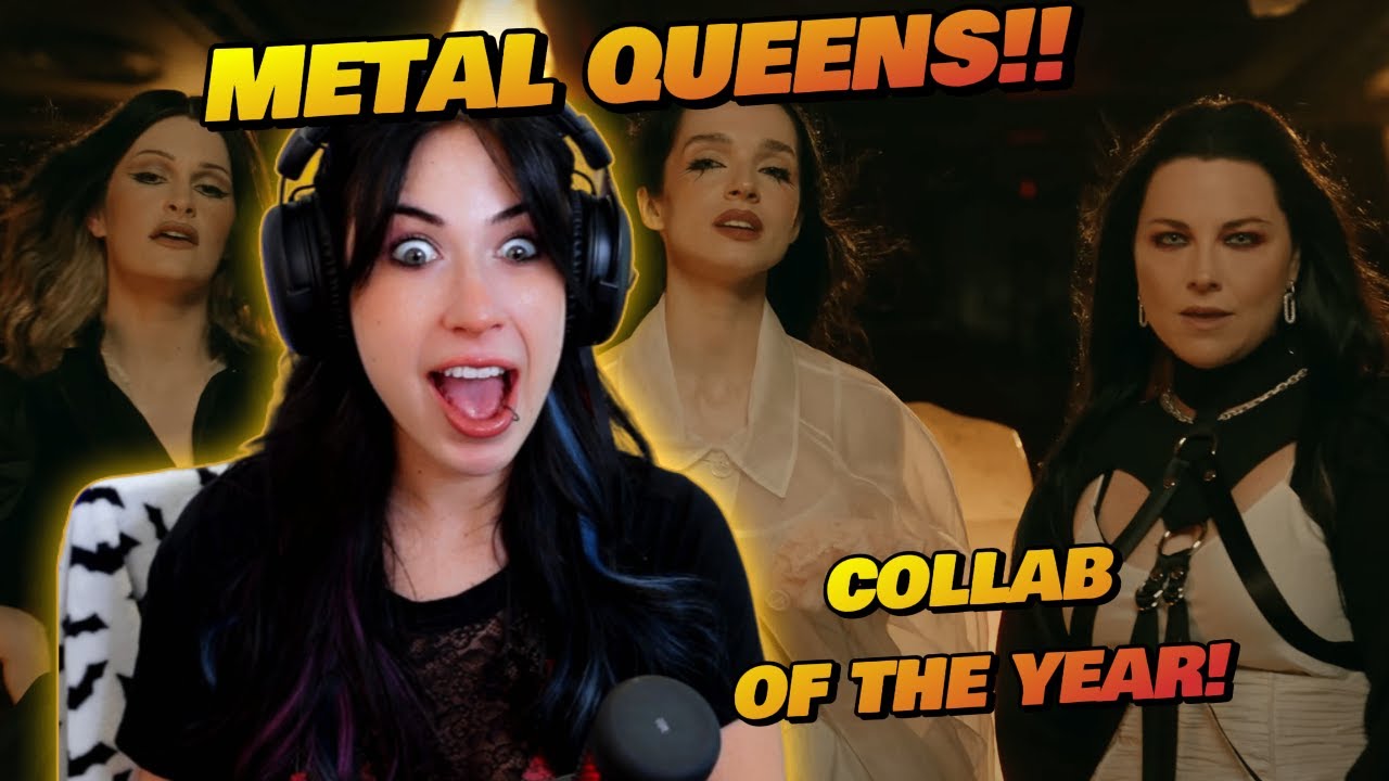 Simping for Metal Queens for 9 Mins Straight | Poppy + Amy Lee + Courtney Reaction