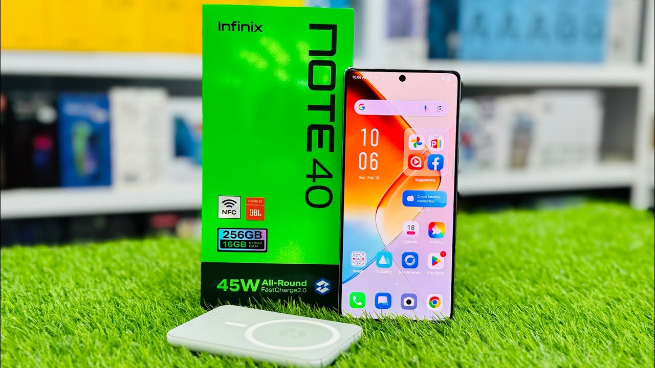 Infinix note 40 new model unboxing and review