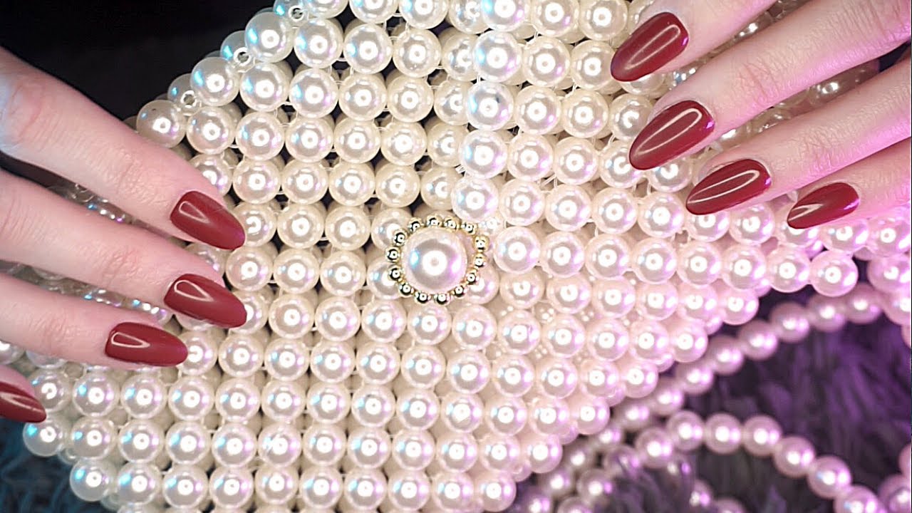 ASMR with Pearls | Textured Sounds for Sleep💤💤 | No Talking