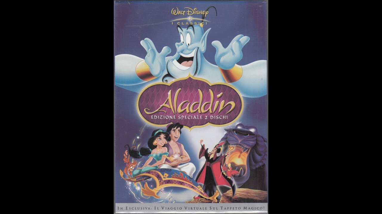 Apertura DVD Aladdin Disco 1