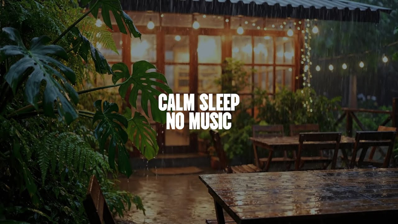 Deep Sleep ASMR – Gentle Night Rain Ambience | No Music