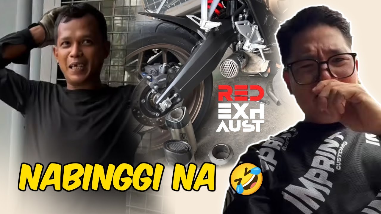 Nung Bago mag New year, Muli kaming pumunta kay Red Exhaust 🏍️  | Red Exhaust | Jett Lau Rider
