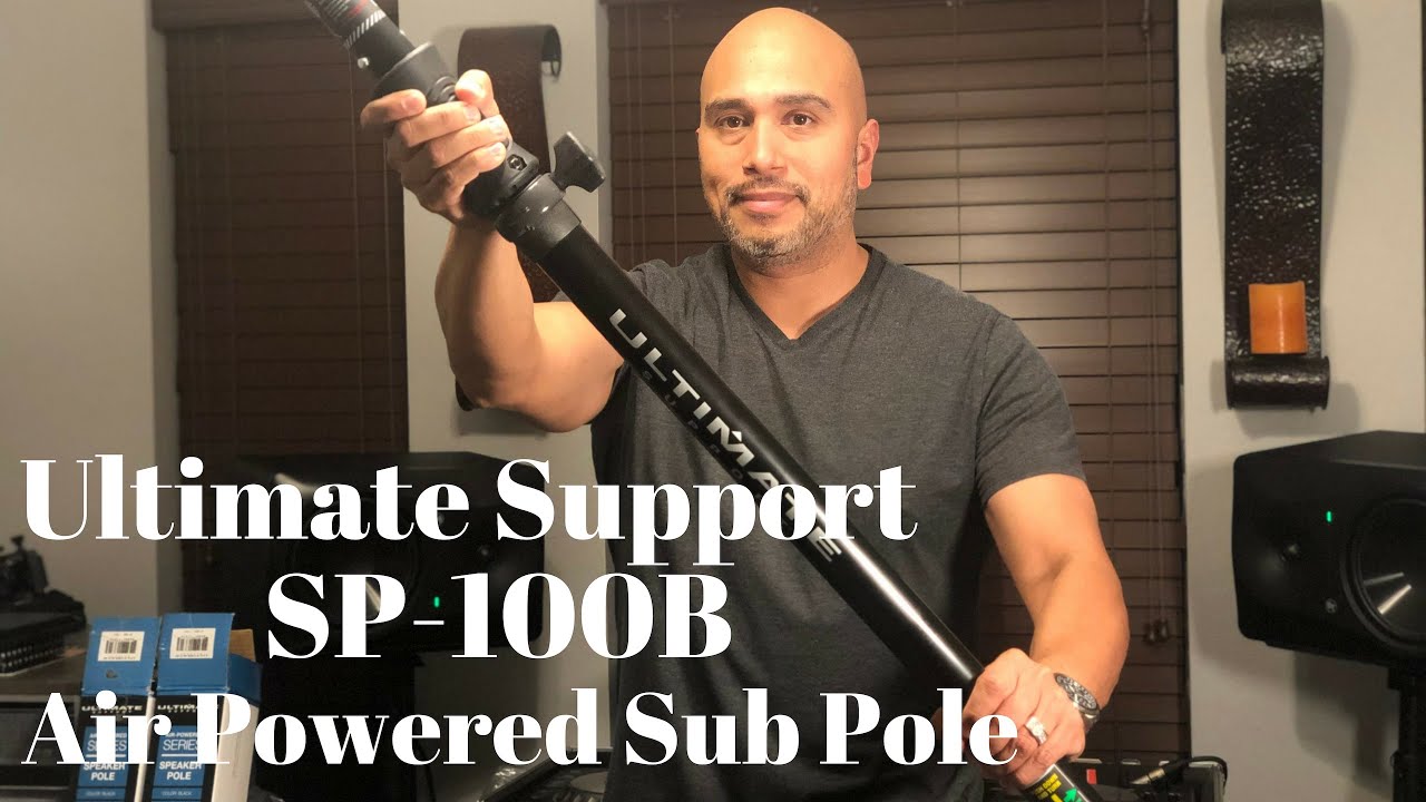DJ STANDS!! The Ultimate Support SP-100B Sub Pole