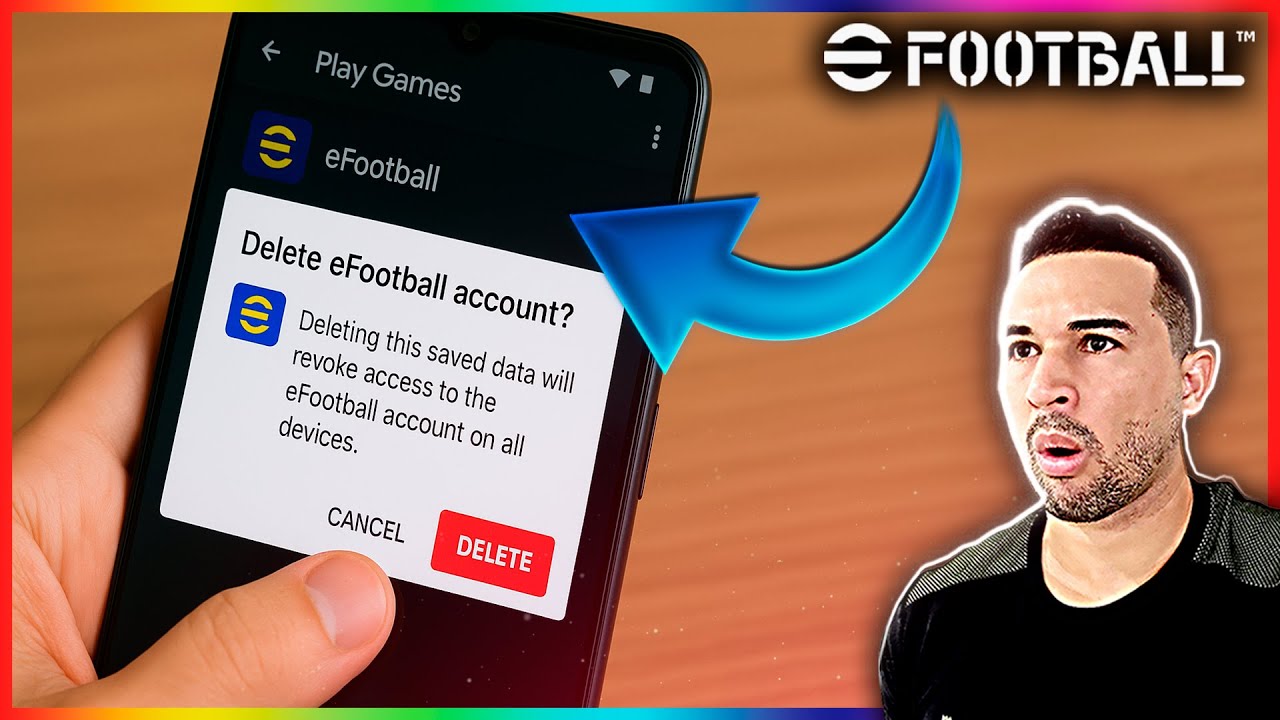 DELETAR CONTA PLAY GAMES E DESVINCULAR PLAY STORE DO EFOOTBALL 2025 MOBILE ATUALIZADO
