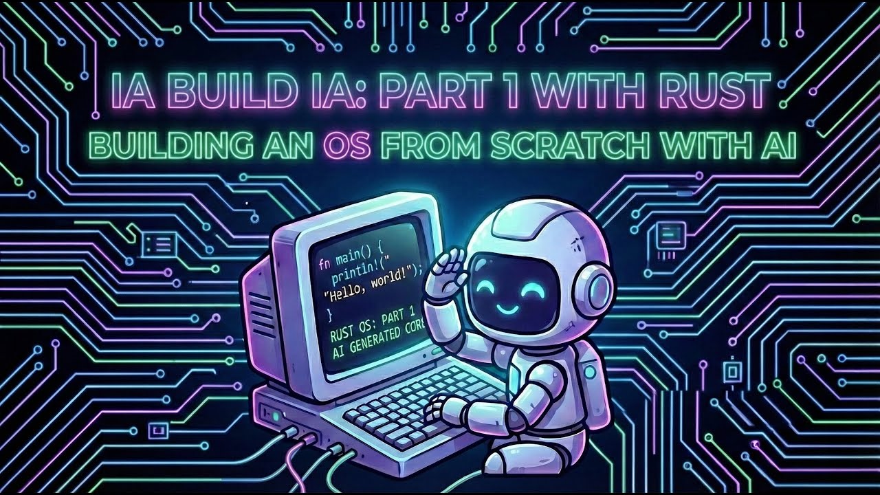 I Made AI Build an OS from Scratch in Rust — Part 1: Let the Madness Begin 🦀💀