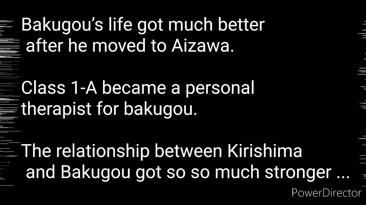 Shower {Gcmv }[Bnha Depressed Bakugou AU part 15 ]FINAL ・Kiribaku version・