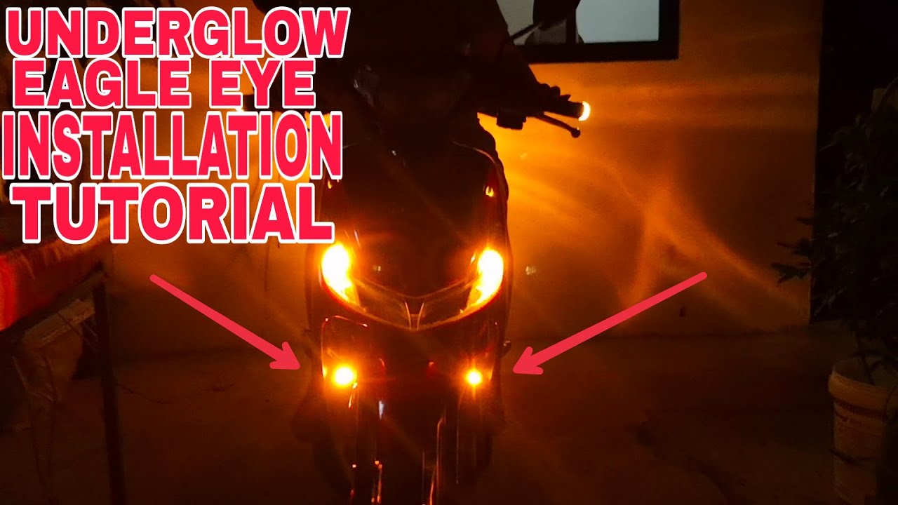 UNDERGLOW(EAGLE EYE) INSTALLATION TUTORIAL (YAMAHA MIO SPORTY)