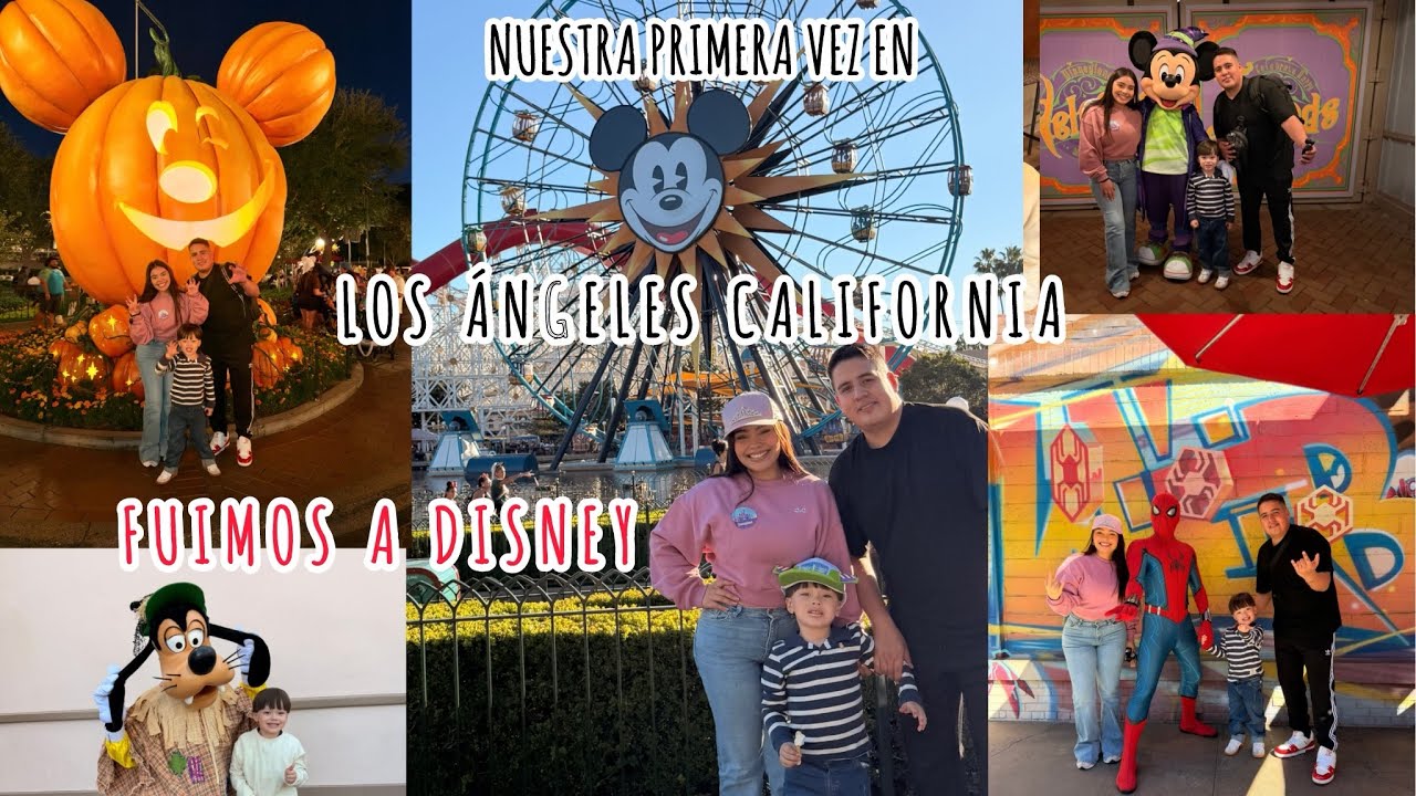 Nuestra primera vez en Los &Aacute;ngeles California y fuimos a Disneyland 🏰🎡 VLOG