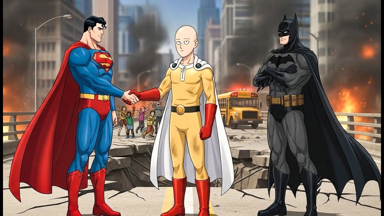 What If Saitama Entered the DC Universe?