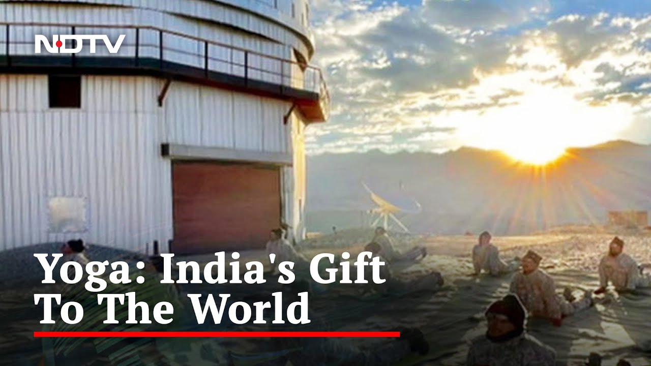 Video: Indian Army's Stunning Yoga Display Across The Country
