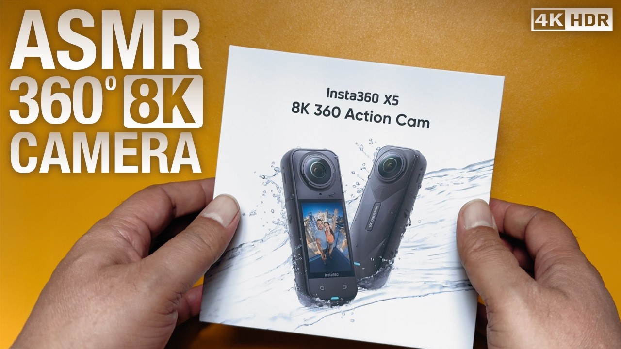 Unlock 8K Potential: Unboxing the Insta360 X5 360 Action Camera