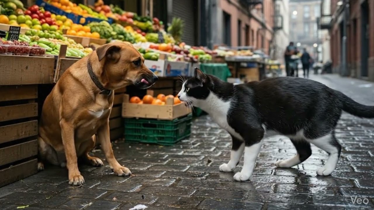 The Greedy cat