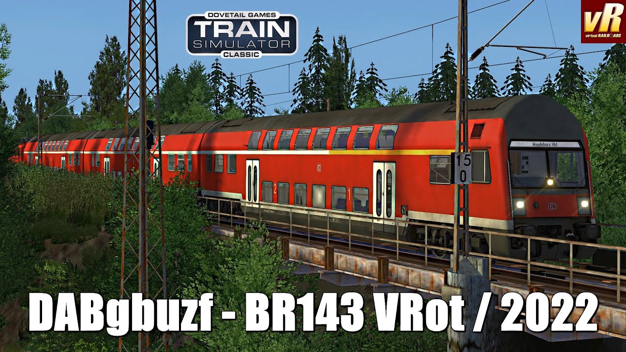 Train Simulator Classic | DABgbuzf - BR143 VRot / 2022 von virtual Railroads