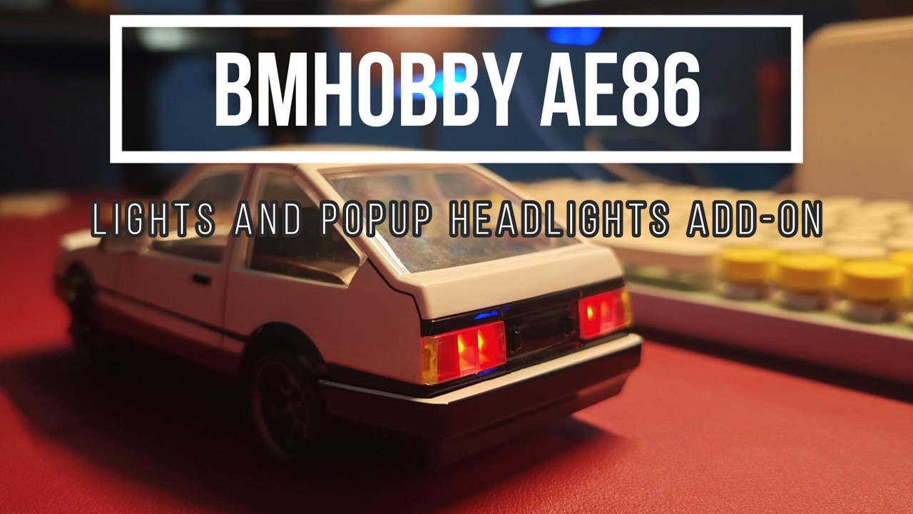 BMHOBBY | POPUP FRONT LIGHTS | AE86 | DRIFT RC