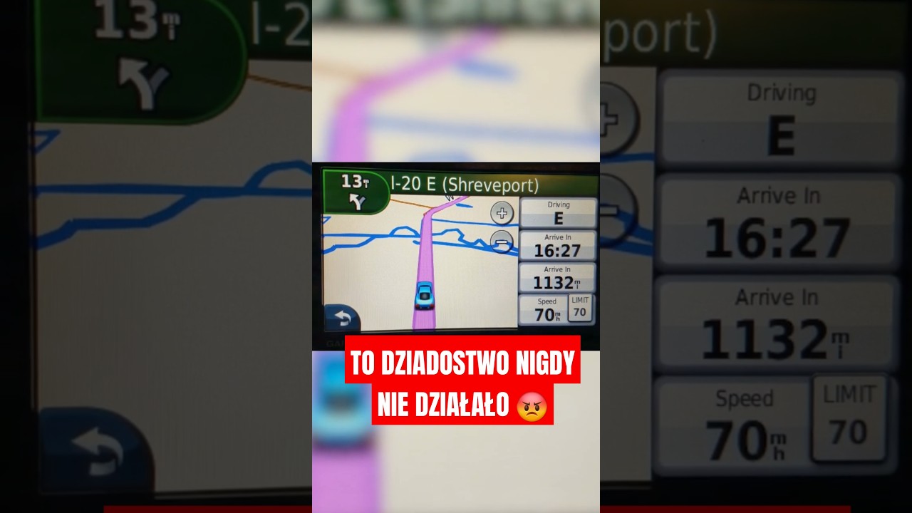 PIERWSZE NAWIGACJE GPS TO BYŁO DZIADOSTWO 😡 