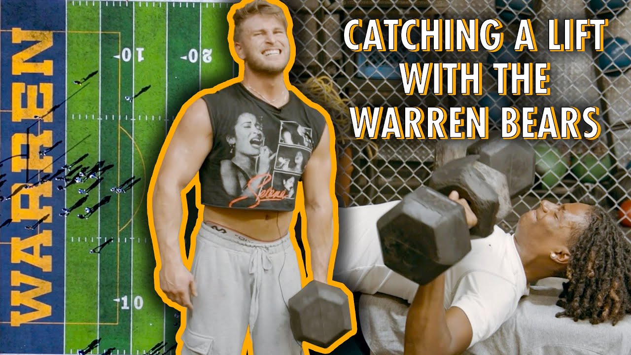 Training With the Warren Bears in California | High School Football Team Workout