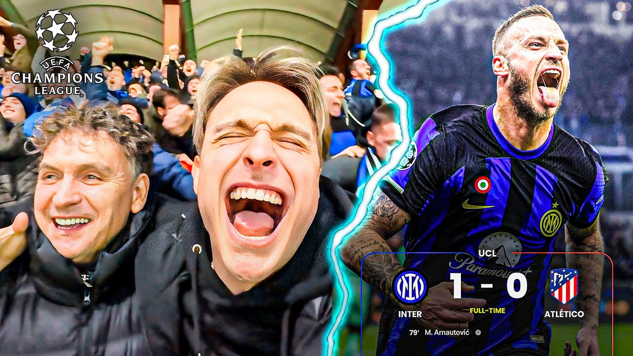 Inter vs Atletico Madrid | FINALE ESPLOSIVO A SAN SIRO 🤯🔥 | UCL stadio vlog