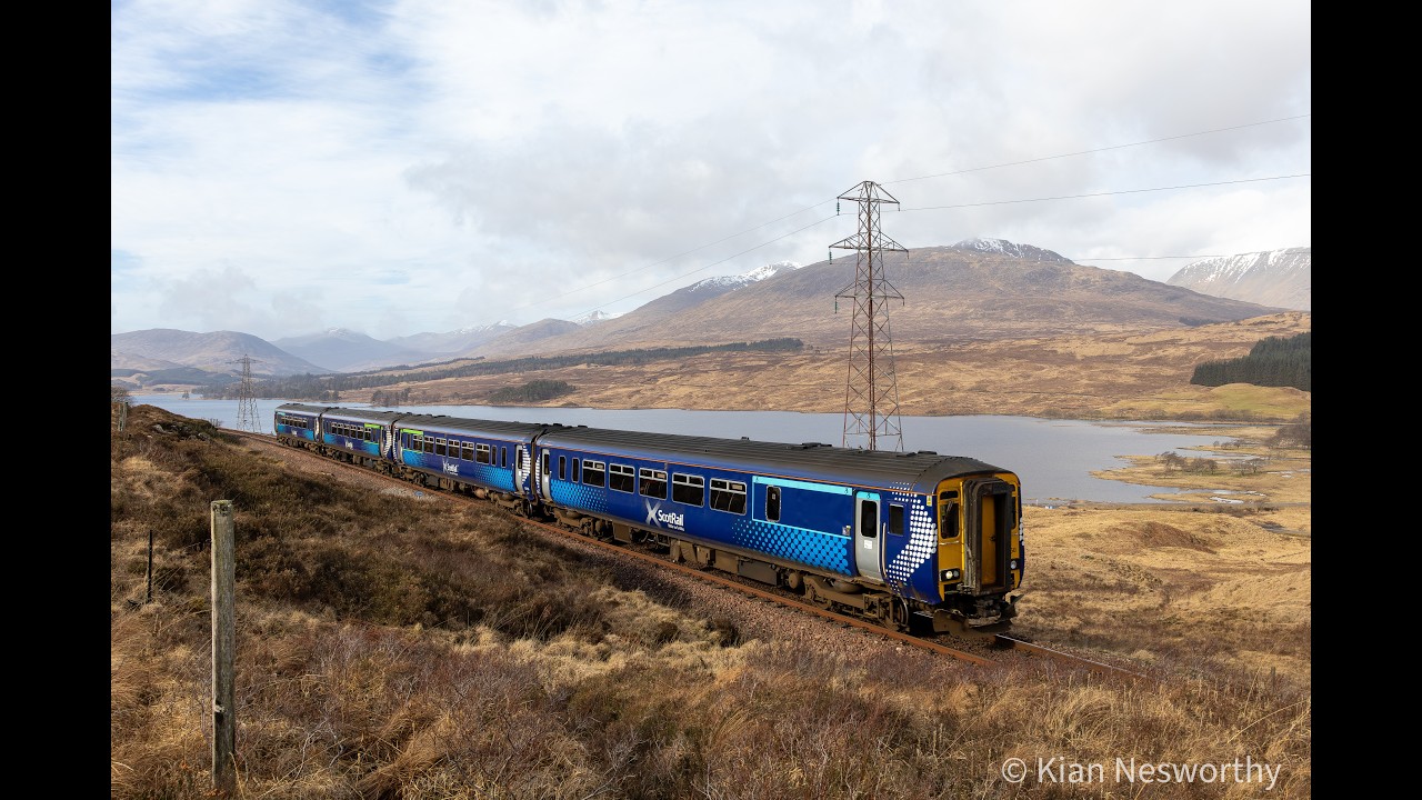 Trainspotting in the Scottish Highlands