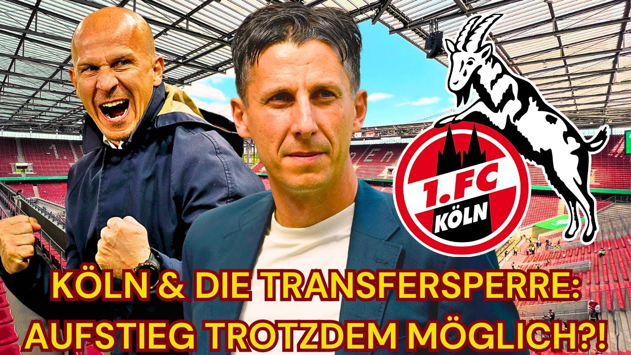 1. FC Köln: AUFSTIEG trotz Transfersperre? Wie gut ist der Kader?